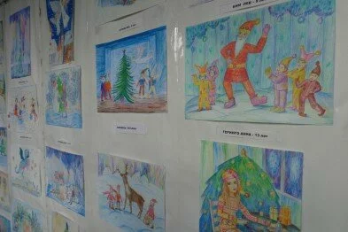 В Алупке подвели итоги конкурса карандашного рисунка «Зимняя сказка»