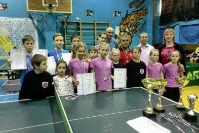 Ялтинцы забрали все награды Детской лиги настольного тенниса Крыма