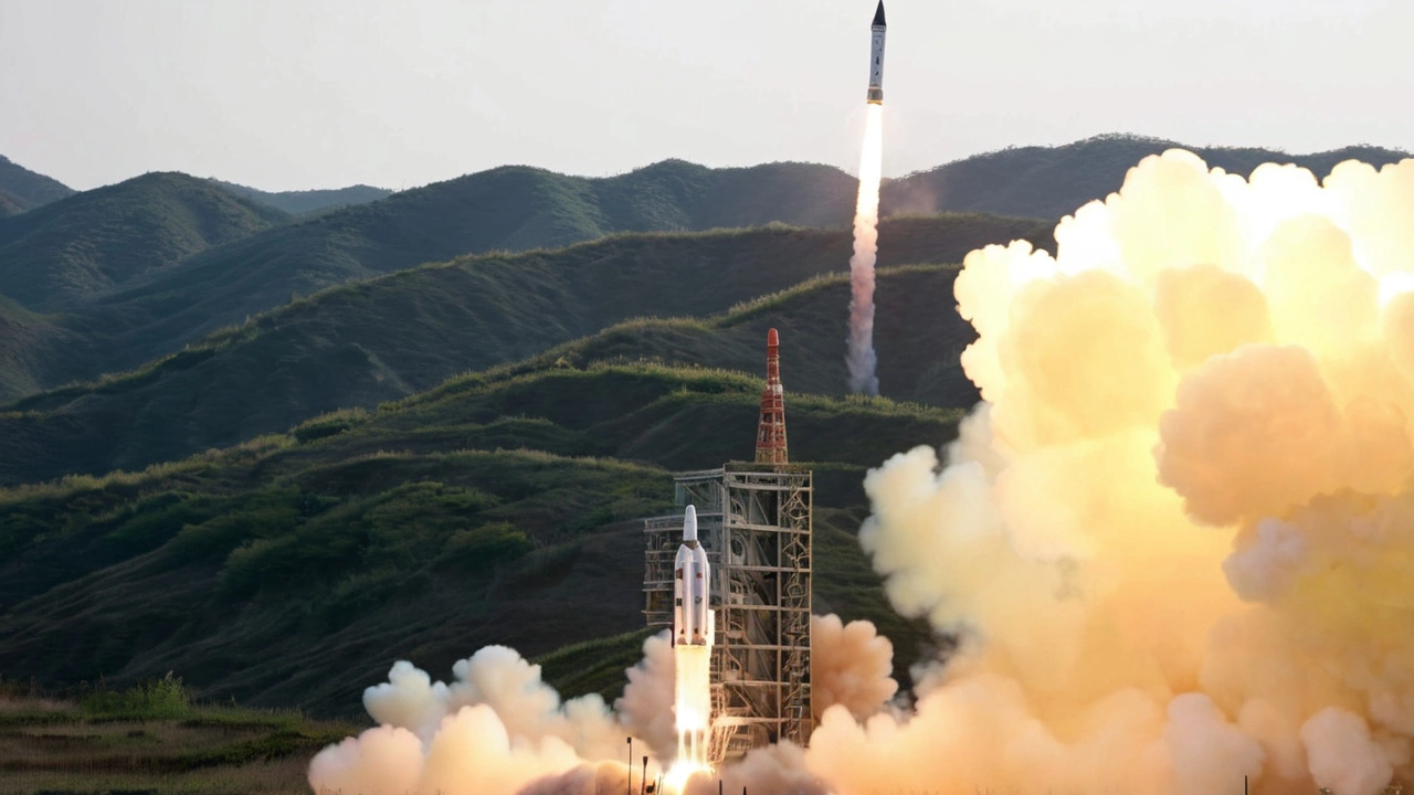 Северная Корея запускает новый шпионский спутник в космос для улучшения оборонных возможностей
